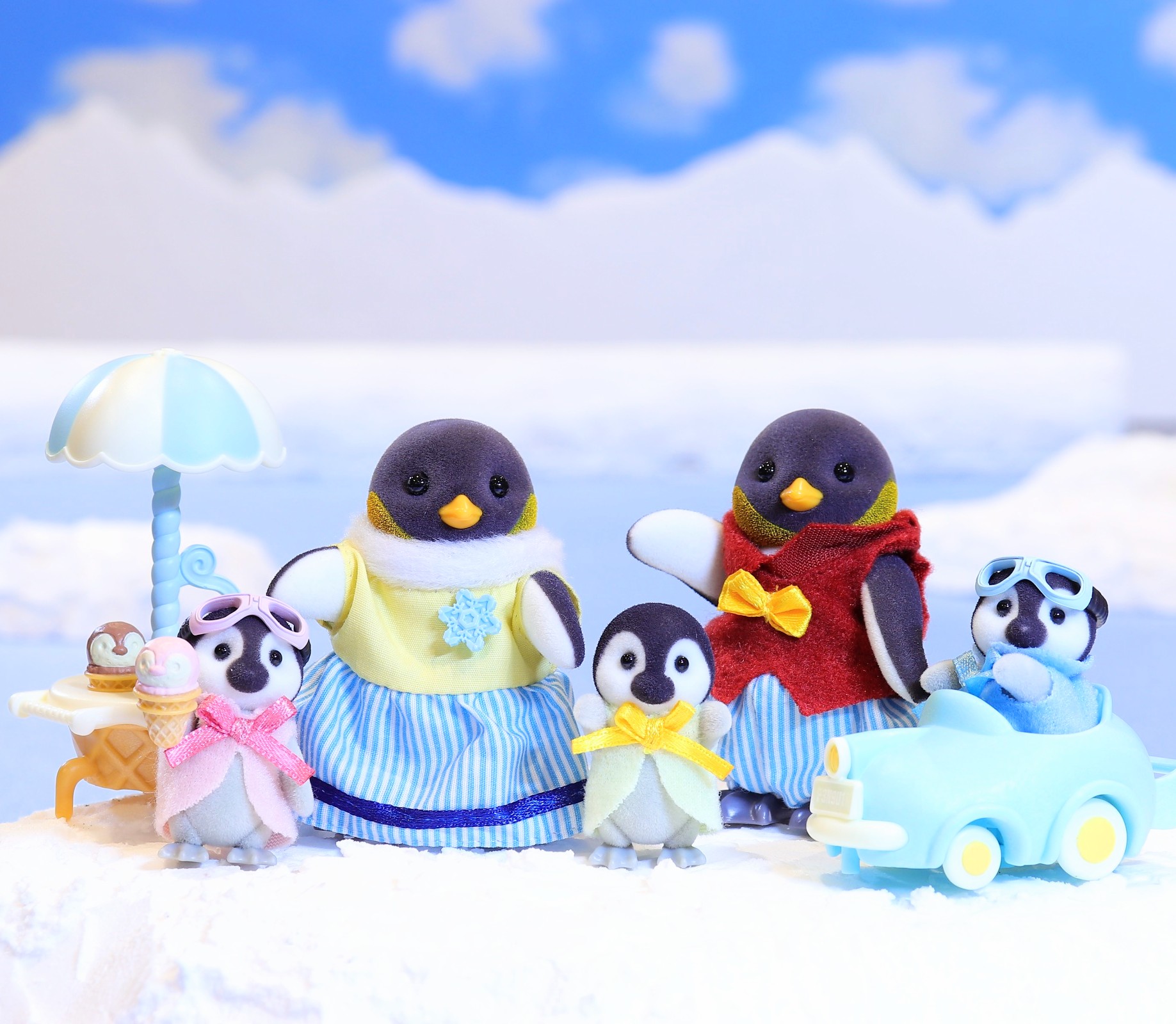 レビュー】ペンギンファミリー&ペンギンの赤ちゃんなかよしカート
